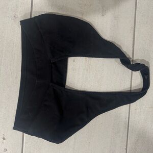 Black Halter Top